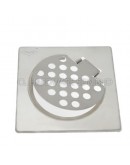 4" SS304 SQUARE DOUBLE GRATING [BELLO]