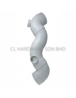 4" UPVC S-TRAP IO (MS1063) [BBB]