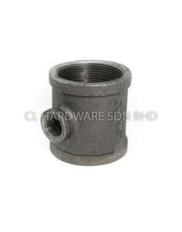 4" X 3" STEAM REDUCING TEE (BSEN10255) [FKK]
