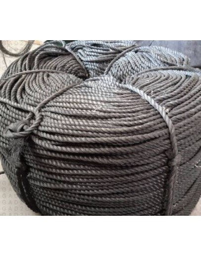 12MM X 220M BLACK PE NYLON ROPE (TALI LEMBU)