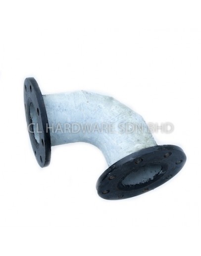 114.3MM X 90° MSCL DF BEND PN16 (PAINTED) [PAU TATT]