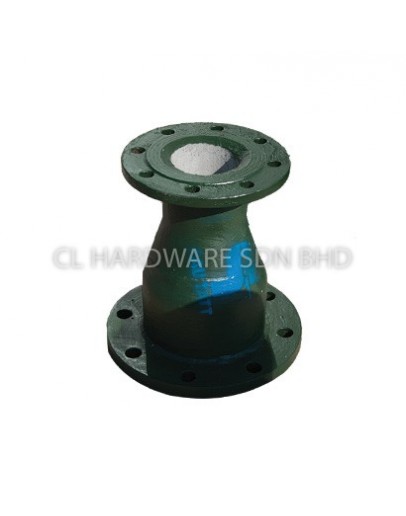 114.3MM X 3"MSCL DF TAPER PN16 (PAINTED) [PAU TATT]