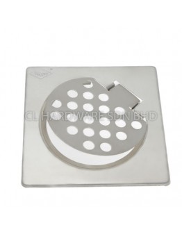 6" SS304 SQUARE DOUBLE GRATING [BELLO]