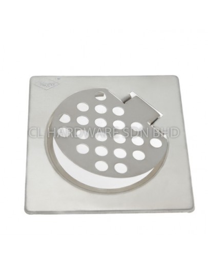6" SS304 SQUARE DOUBLE GRATING [BELLO]