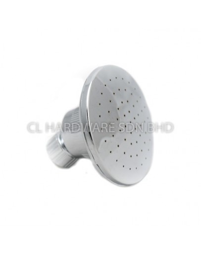 4" 4107 PLASTIC CHROME SHOWER ROSE [TECHPLAS]