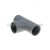 12" PVC D TEE