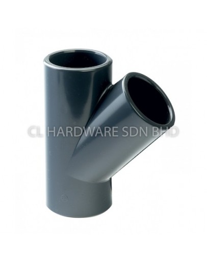 6 " PVC D Y-TEE (BS4346)