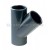 8" X 4" PVC SWV Y-TEE (FABRICATED) (BS4346)