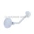 SR2S L:5" SHOWER ARM & ROSE [WATERTEC]