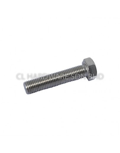 1/2" X 3" SS304 BOLT ONLY