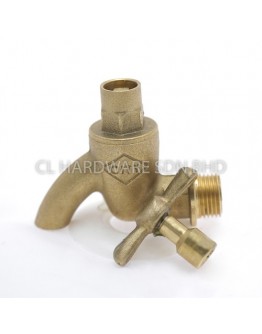 1/2" BRASS LIGHT DUTY LOOSE KEY TAP [CITY]