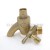 1/2" BRASS LIGHT DUTY LOOSE KEY TAP [CITY]