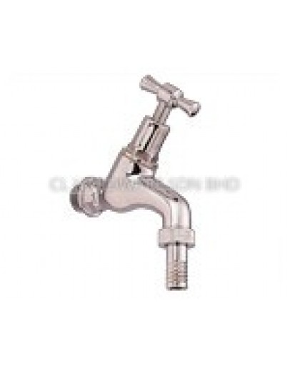1/2" BRASS T-HANDLE BIB TAP (CHROME PLATED) [CITY]