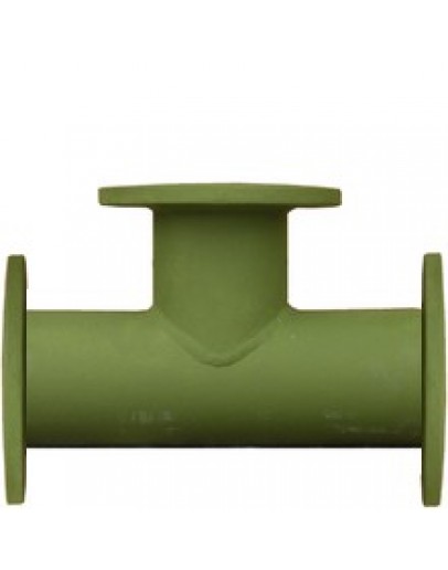114.3MM X 3" MSCL AF PN16 TEE (PAINTED) [PAU TATT]
