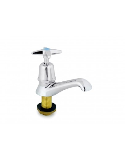 1/2" ART501 BRASS DIAMOND-HANDLE PILLAR TAP [CITY]