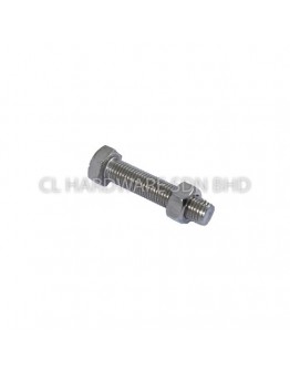 3/4" X 2 1/2" MS BOLT & NUT