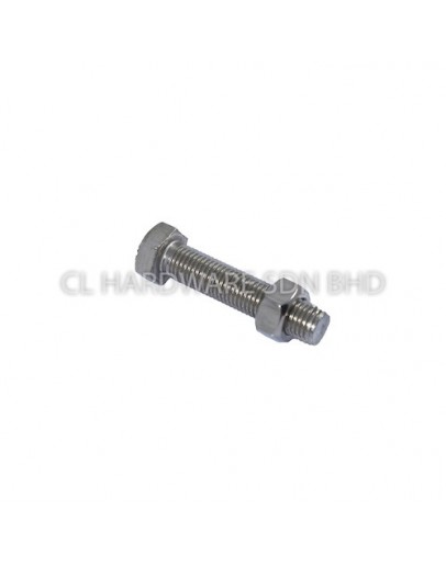 1" X 4" MS BOLT & NUT