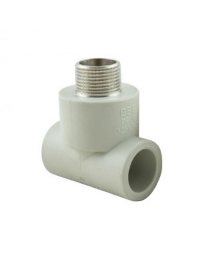 25MM X 3/4" PPR REDUCING MALE TEE [BBB]