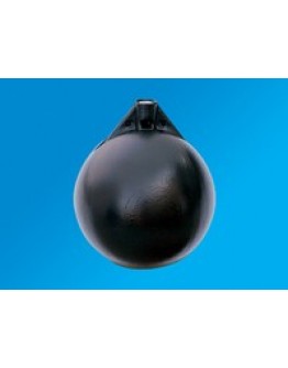 1" 1031 H/D PLASTIC BALL (BLACK) [TECHPLAS]