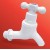 15MM BTC-15 CAPRI BIB TAP (WHITE) [WATERTEC]