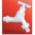 15MM HBTX15 X-HANDLE HOSE BIB TAP (WHITE) [WATERTEC]