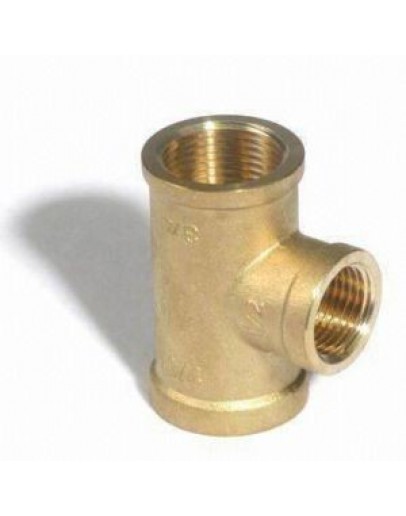 20MM X 3/4" P.A. BRASS FEMALE TEE