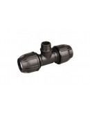 32MM X 3/4' X 1/2" HDPE MALE TEE [HANSEN]