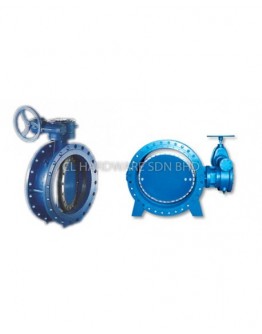 20" DI WORM GEAR PN16 BUTTERFLY VALVE [AVK]