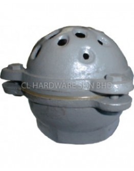 1 1/2" DI THREADED FOOT VALVE [FKK]