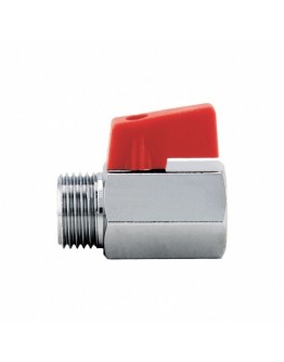 3/4" BRASS MINI BALL VALVE (MALE & FEMALE THREAD) [BELLO]