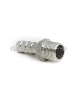 3/8 SS304 HOSE NIPPLE  (NON SIRIM) [FKK]