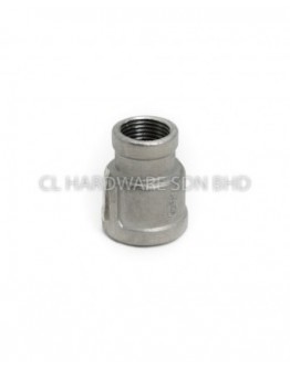 2 1/2" X 1 1/4" SS304 REDUCER(THREADED) (NON SIRIM) [FKK]