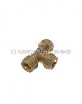54MM COPPER COMPRESSION EQUAL TEE (BSEN1057) [CONEX]