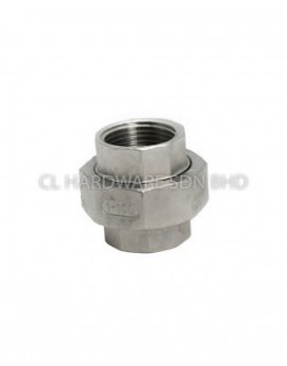 3/8" SS304 UNION (NON SIRIM) [FKK]