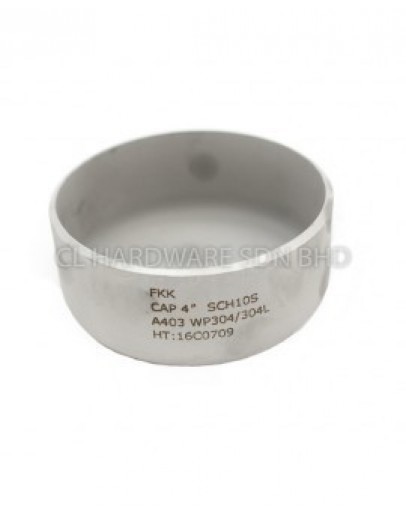 3/4" SS304 SCH10 WELDING END CAP [FKK]