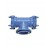 4" X 4" DI DS W BRANCH FLANGE TEE [EDIP]