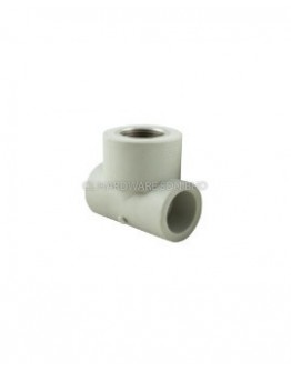 25MM X 3/4" PPR REDUCING FEMALE TEE [BBB]