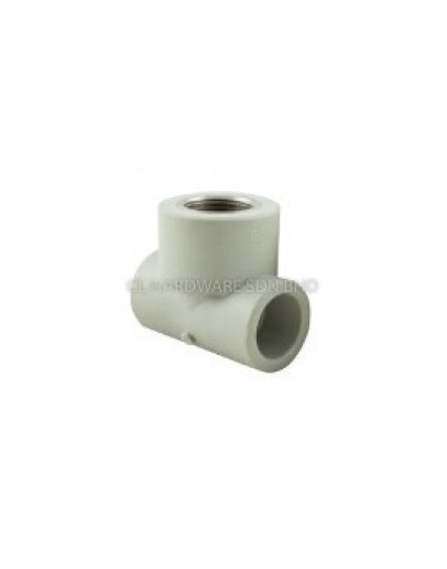 32MM X 3/4" PPR REDUCING FEMALE TEE [BBB]