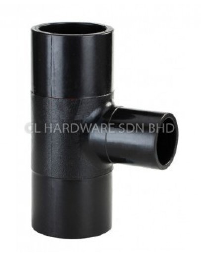 110MM X 63MM HDPE REDUCING TEE [POLYWARE]