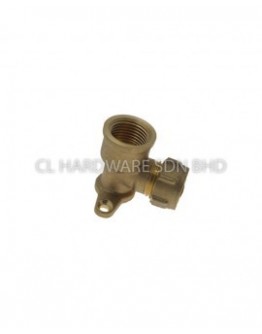 22MM COPPER WELDING WALL PLATE ELBOW (BSEN1057) [BELLO]