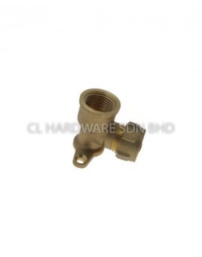 22MM COPPER WELDING WALL PLATE ELBOW (BSEN1057) [BELLO]
