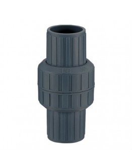 1/2" PVC SPRING CHECK VALVE (THREADED END) [LD VALVE]