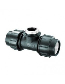 20MM X 3/4" HDPE FEMALE TEE [PENGUIN]