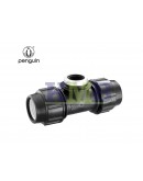 40MM X 1 1/4" HDPE FEMALE TEE [PENGUIN]