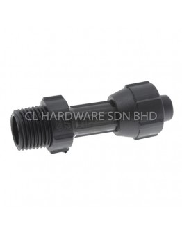 25MM X 1/2" HDPE MTA [HANSEN]