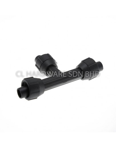 25MM X 25MM HDPE EQUAL TEE [HANSEN]