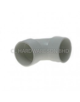 4" X 90° UPVC SHORT BEND (MS1063) [WWW]