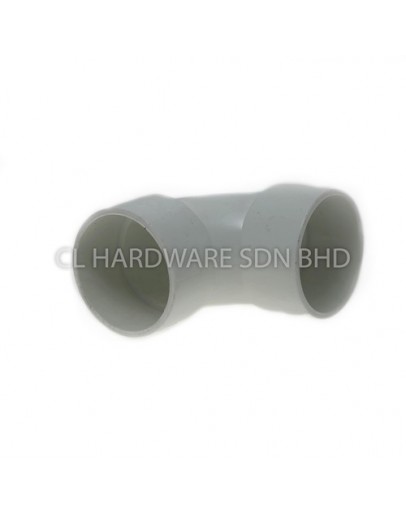 4" X 90° UPVC SHORT BEND (MS1063) [WWW]