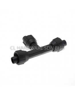 20MM X 20MM HDPE EQUAL TEE [HANSEN]
