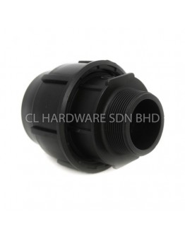 25MM X 1" HDPE MALE THREADED ADAPTOR [PENGUIN]